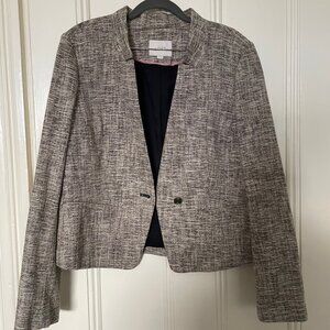 Black and Cream Blazer - LOFT